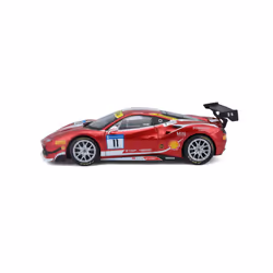 BBURAGO Ferrari 488 Challenge Modèle de voiture de sport Pré-assemblé 1:24 - Vue supplémentaire 6