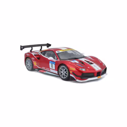 BBURAGO Ferrari 488 Challenge Modèle de voiture de sport Pré-assemblé 1:24 - Vue supplémentaire 8