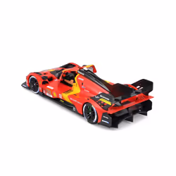 BBURAGO Ferrari Racing 499P LMC 23 Modèle de voiture de sport Pré-assemblé 1:24 - Vue supplémentaire 6