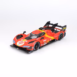 BBURAGO Ferrari Racing 499P LMC 23 Modèle de voiture de sport Pré-assemblé 1:24 - Vue supplémentaire 7