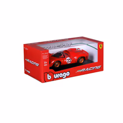 BBURAGO Ferrari 330 P4 Daytona Modèle de voiture de sport Pré-assemblé 1:24