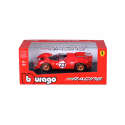 BBURAGO Ferrari 330 P4 Daytona Modèle de voiture de sport Pré-assemblé 1:24