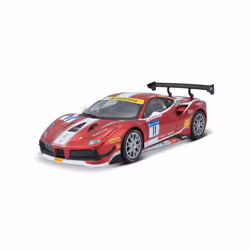 BBURAGO Ferrari 488 Challenge, Modèle de voiture de sport, Pré-assemblé, 1:24, Ferrari 488 Challenge, Unisexe, Métal, Plastiq ...