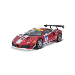 BBURAGO Ferrari 488 Challenge Modèle de voiture de sport Pré-assemblé 1:24