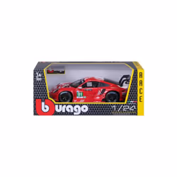BBURAGO Porsche 911 RSR LM Modèle de voiture de sport Pré-assemblé 1:24