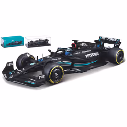 BBURAGO Mercedes-amg Petronas Formula One Team F1, Modèle de voiture de sport, Pré-assemblé, 1:24, Mercedes AMG F1 W14 E, Uni ...