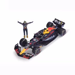 BBURAGO Red Bull RB19 (2023) #1, Modèle de voiture de sport, Pré-assemblé, 1:24, Red Bull F1 RB19, Unisexe, Métal, Plastique