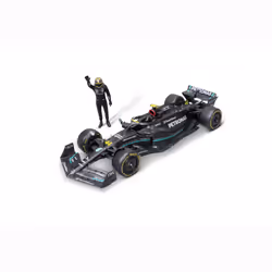 BBURAGO Mercedes W14 E Performance #44, Modèle de voiture de sport, Pré-assemblé, 1:24, AMG F1 W14 E, Unisexe, Métal, Plastiq ...