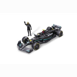 BBURAGO Mercedes W14 E Performance #44 Modèle de voiture de sport Pré-assemblé 1:24