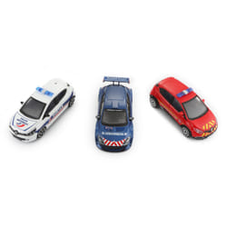 BBURAGO Maisto Frankreich – 30009 – Street Fire – Emergency Kräfte Frankreich – Maßstab 1/43 Pack zufällige 3-Feuerwehrfahrzeugen