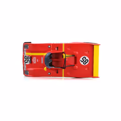 BBURAGO Ferrari 312 P 1972 1:43 Modèle de voiture de sport Pré-assemblé