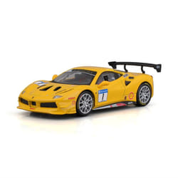 BBURAGO Ferrari 488 Challenge Modèle de voiture de sport Pré-assemblé 1:43