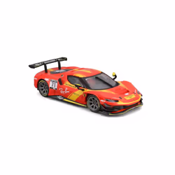 BBURAGO Ferrari 296 GT3 Modèle de voiture de sport Pré-assemblé 1:43