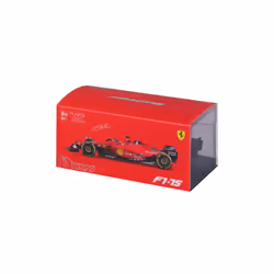 BBURAGO Ferrari Racing – 2023 #16 Modèle de voiture de sport Pré-assemblé 1:43