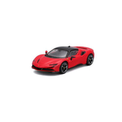 BBURAGO Ferrari SF90 Stradale 1:43 Modèle de voiture de sport Pré-assemblé