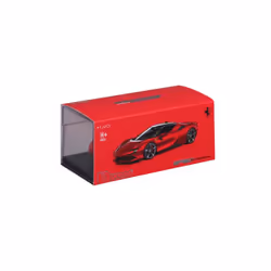 BBURAGO Ferrari SF90 Stradale 1:43 Modèle de voiture de sport Pré-assemblé