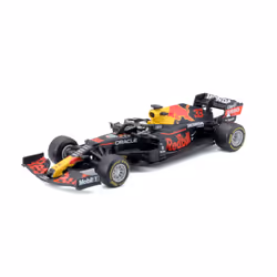 BBURAGO 1/43 RACING - 2021 Red Bull Honda Racing RB16B avec casque #Verstappen