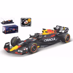 BBURAGO RedBull F1 RB19, Modèle de voiture de sport, Pré-assemblé, 1:43, RedBull F1 RB19, Unisexe, Métal, Plastique