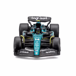 BBURAGO Aston Martin F1 1:43 Alonso 23 Modèle de voiture de sport Pré-assemblé