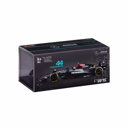 BBURAGO Mercedes-AMG W15 E Performance #44 Modèle de voiture de sport Pré-assemblé 1:43