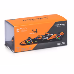 BBURAGO McLaren F1 Team MCL38 #4 Modèle de voiture de sport Pré-assemblé 1:43