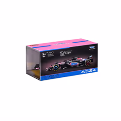 BBURAGO Alpine F1 A524 1:43 Ocon Modèle de voiture de sport Pré-assemblé