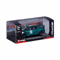 BBURAGO Alfa Romeo Giulia GTAm 1:43 Modèle de voiture de sport Pré-assemblé