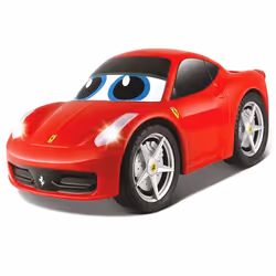 BB Junior RC Ferrari 458 Italia, Véhicule de course, 2 an(s), AA, Noir, Rouge