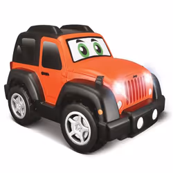 BB Junior 1692002, Jeep, 2 an(s), AA, Noir, Orange