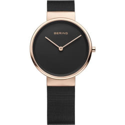 Montre - Bering - Classic Collection 14531-166 - Acier inoxydable - Noir - Or Rouge