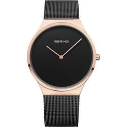 Montre - Bering - 12138-166 - Saphir - Milanaise noire - Acier inoxydable