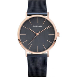 Montre - Bering - 13436-367 - Milanaise Bleu - Verre Saphir - Femme