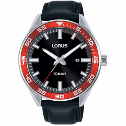 Montre - Lorus - RH941NX9 - Cuir Noir - Quartz - WR 100mt