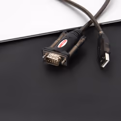 UNITEK Y-105 câble Série Noir 1,5 m USB Type-A DB-9 - Vue supplémentaire 4