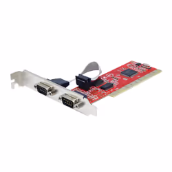 UNITEK Y-7503, PCI, Série, Femelle, Profil bas, DB9, Rouge