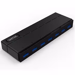 Hub USB 3.0 - NITEK - Y-3184 - 7 Ports - Couleur Noir - Type Hub USB