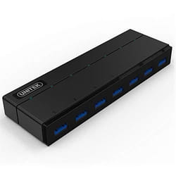 Hub USB 3.0 - NITEK - Y-3184 - 7 Ports - Couleur Noir - Type Hub USB
