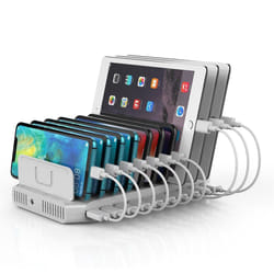 UNITEK Y-2172 chargeur d'appareils mobiles Universel Blanc Secteur Auto, Intérieure