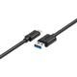 UNITEK Y-C474BK câble USB USB 3.2 Gen 1 (3.1 Gen 1) 1 m USB A USB C Noir