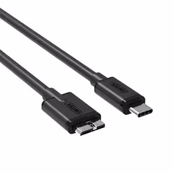 UNITEK Y-C475BK câble USB 1 m USB 3.2 Gen 1 (3.1 Gen 1) USB C Micro-USB B Noir