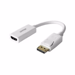 UNITEK Y-6332, Displayport, HDMI, 0,2 m, 210 mm, 21 mm, 12 mm