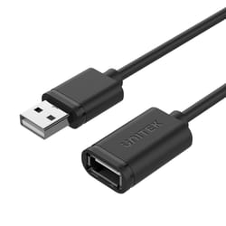 UNITEK Y-C417GBK câble USB 3 m USB 2.0 USB A Noir