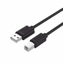 UNITEK Y-C420GBK, 3 m, USB A, USB B, USB 2.0, 480 Mbit/s, Noir