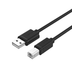 UNITEK Y-C420GBK câble USB 3 m USB 2.0 USB A USB B Noir