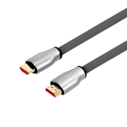 UNITEK Y-C142RGY câble HDMI 10 m HDMI Type A (Standard) Argent, Zinc