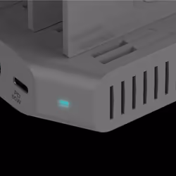 UNITEK Y-2190 Organiseur de station de chargement Autonome Blanc
