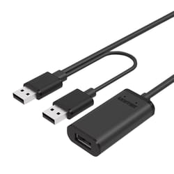 UNITEK Y-277 câble USB 5 m USB 2.0 2 x USB A USB A Noir