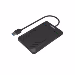 UNITEK Y-3036, Boîtier disque dur/SSD, 2.5", SATA, Série ATA II, Série ATA III, 5 Gbit/s, Connectivité USB, Noir