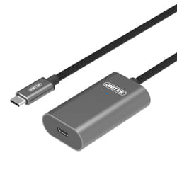 UNITEK U305A câble USB 5 m USB 3.2 Gen 1 (3.1 Gen 1) USB C Gris