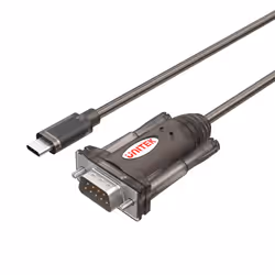 UNITEK Y-1105K, Noir, 1,5 m, DB-9, Mâle, Mâle, RoHS